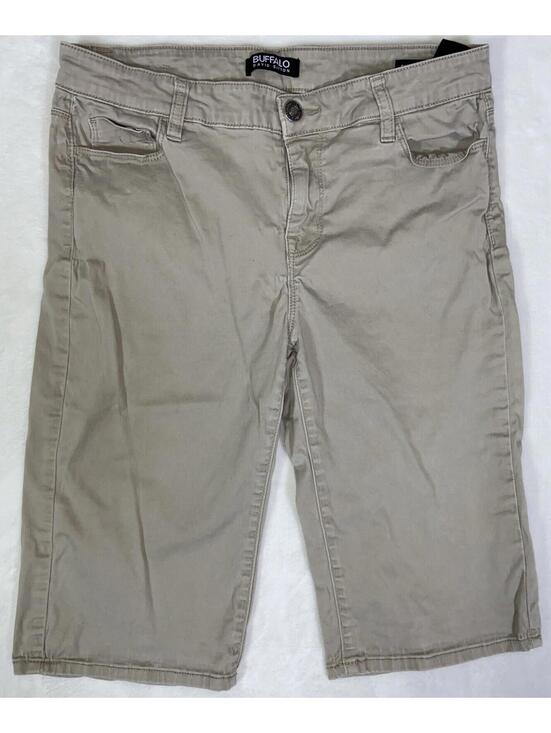 Pants - Buffalo David Bitton Samuella Shorts Bermuda Womens 8/29 Light Green 31x13